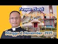 Misa Minggu 2 November 2025 di Gereja Roh Kudus Tomohon