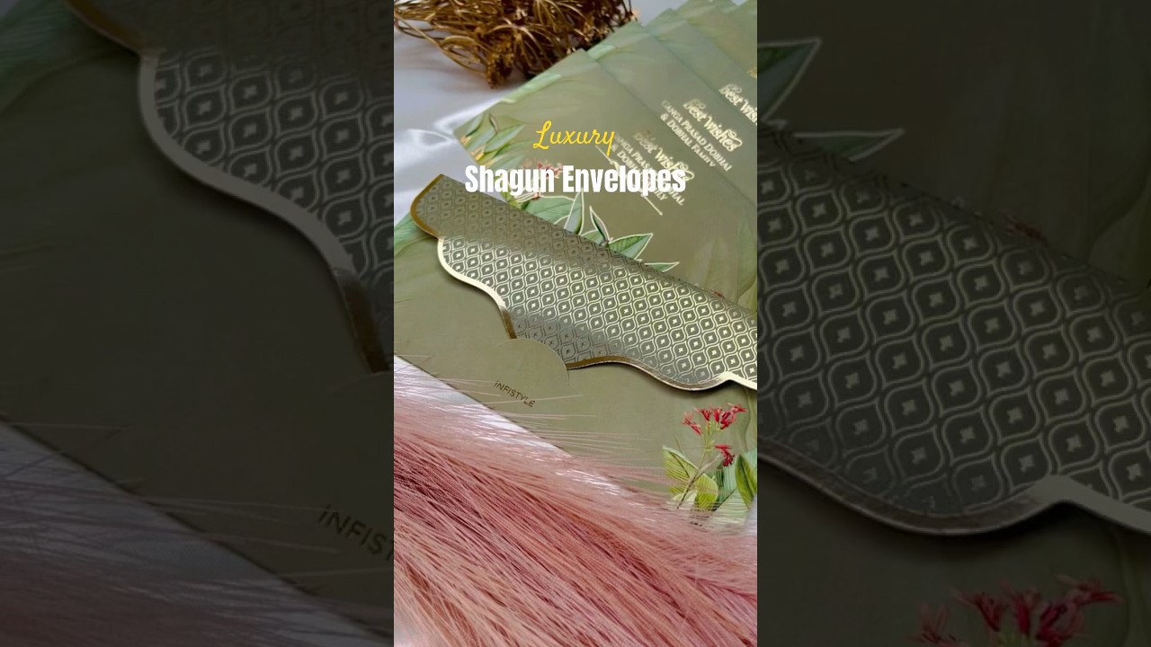 Luxury Shagun Envelopes for gifting 