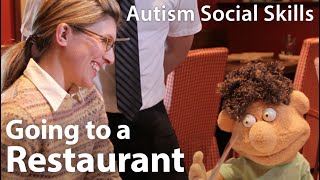 Going to a Restaurant #Autism #Socialskills Video