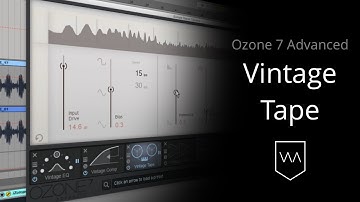 Tape Saturation with Ozone 7 Vintage Tape Device