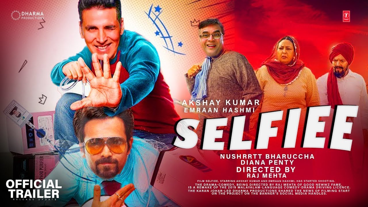 SELFIEE Official Trailer : Announcement | Akshay Kumar | Emraan Hashmi | Raj Mehta, Nushrat, Diana.