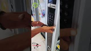 Vending machine opening with Topolino - STS lock 6 pins