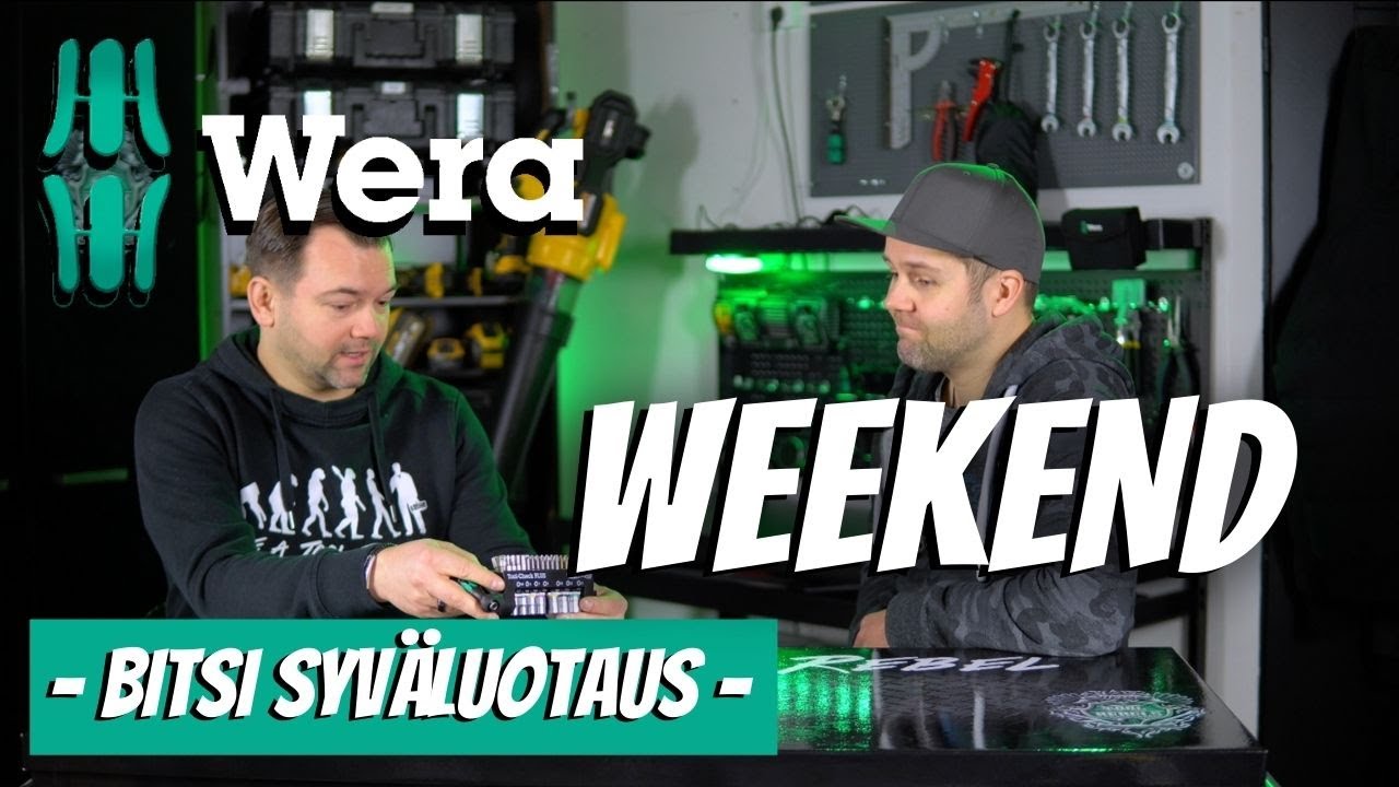 Wera Weekend - Syväluotaus bitsien monimuotoiseen maailmaan