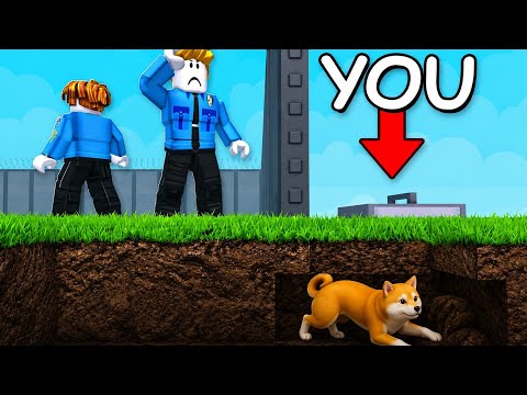How To Escape In Dog VS Police Game || ROBLOX || EASY WAY