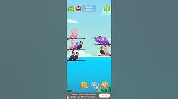 Bird sort#color Puzzle Trailer#viral#reels