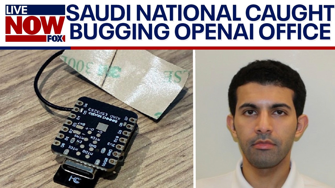 ⁣Saudi National arrested after planting recording device at OpenAI office