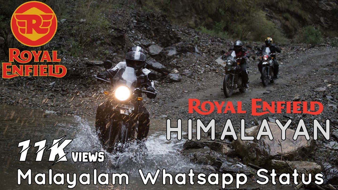 Himalayan | Royal Enfield | Malayalam whatsapp status | Off-road | Harshath Annu ||