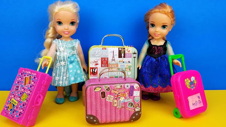 Vacation packing ! Elsa and Anna toddlers - shoppi...