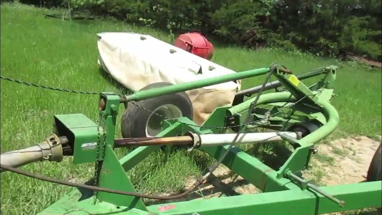 Krone AM283s first runup with high cut skids - YouTube