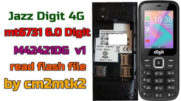 jazz Digit 4G read flas file mt6731 6 0 Digit M42421DG v1