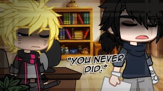 “You never did.” | Uchiha Family AU | Gacha Club