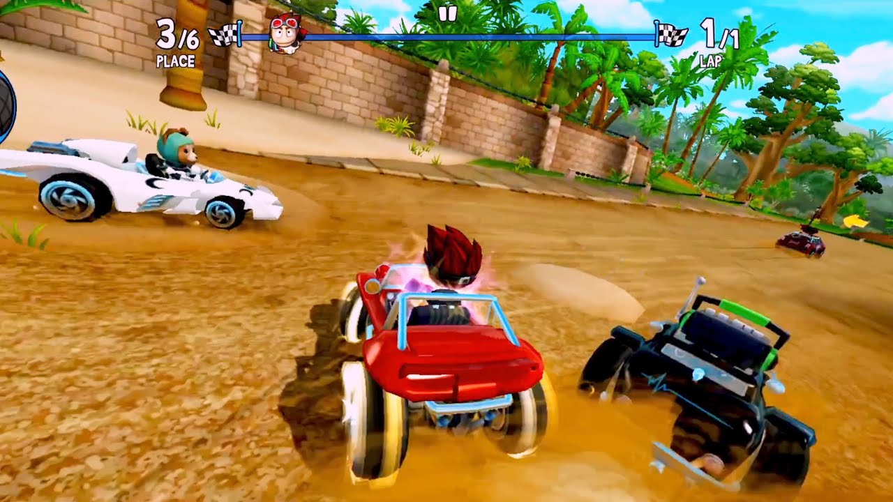 packed kart racing with hilarious physics!