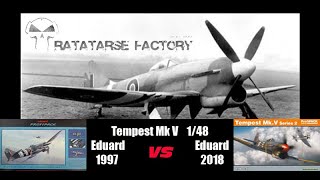 Aviation - Hawker Tempest 1/48 Profipack EDUARD : 20 ans d'evolution (unboxing + comparatif, fr sub)