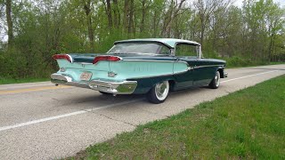 1958 Edsel Corsair 4 Door in Spruce Green &amp; Ice Green &amp; Ride on My Car Story with Lou Costabile