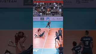 THIS RALLY JUST WOULDN’T END! 😱🔥 And What a Finish! #volleyball #rally #shorts