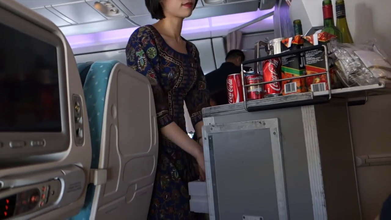 Singapore Airlines 777-300er Sydney to Singapore