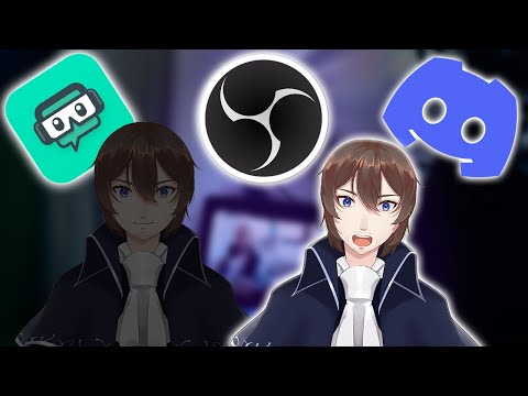 How to become a PNG Vtuber in 1 minute with Discord, OBS, and Streamlabs! Quick and Easy setup!