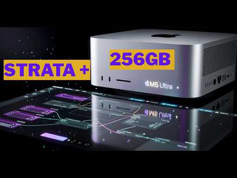 MacStudio M5 Ultra Strata benchmark - Run Qwen3.8-Flash-Next