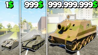 ПРОКАЧАЛ ЛЕГО ТАНКИ ПТ-САУ ГЕРМАНИИ ОТ 1$ ДО 999.999.999$ В БРИК РИГС! ЭВОЛЮЦИЯ ТАНКОВ В BRICK RIGS
