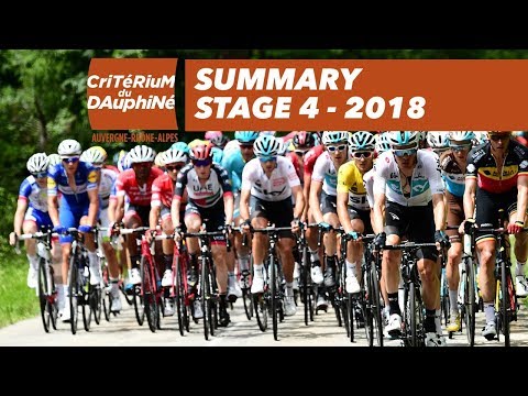 Videó: Criterium du Dauphine 2018: Alaphilippe megnyeri a 4. szakaszt; A Team Sky megtartja a vezetést az összesítésben