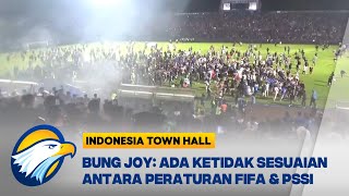 Bung Joy: Ada Ketidak Sesuaian Antara Peraturan FIFA & PSSI