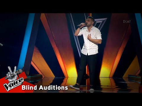 Νίκος Βολίκας "Μαζί σου" | Blind Auditions | The Voice of Greece | S08