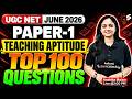 UGC NET Paper 1 | Teaching Aptitude UGC NET | Teaching Aptitude UGC NET Paper 1 Question by Anshika