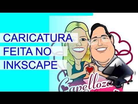 SPEED ART - CARICATURAS CRIADAS NO INKSCAPE