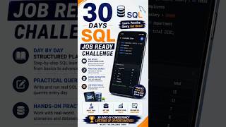 30 Days SQL Job Ready Challenge 🚀 | Learn SQL from Scratch | Day 1