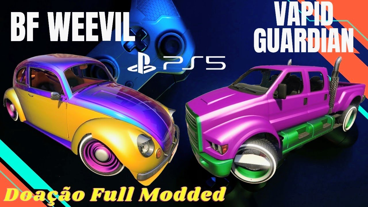 💥LIVE💥PASSANDO BF WEEVIL e GUARDIAN🔥VEÍCULOS FULL MODDED🔥PS5🔥GTA ONLINE