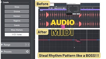 Cubase Quick Tip | Audio to MIDI | Steal Hi Hat Rolls From Samples