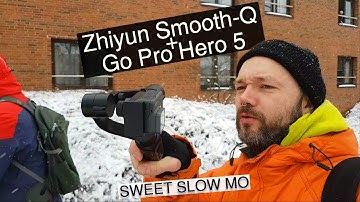 Go Pro and Zhiyun Smooth Q - vlog b roll test