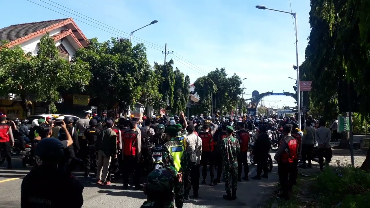 PENGAMANAN GIAT PSHW DI PERBATASAN PONOROGO MADIUN