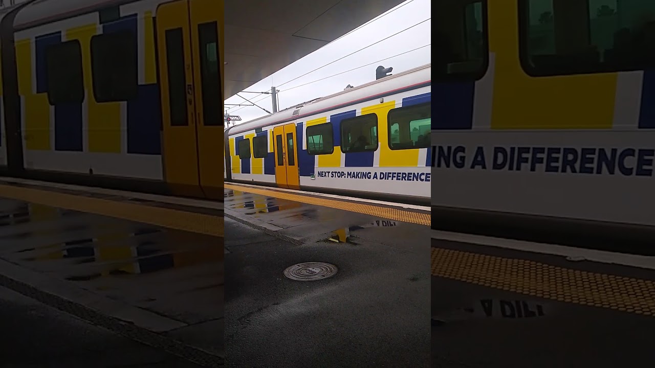 Police ad train leaves  Otahuhu