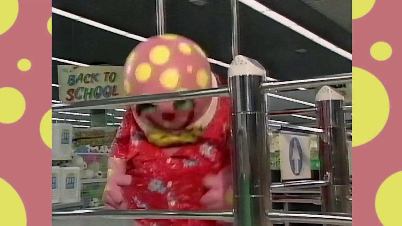Mr Blobby Goes Shopping