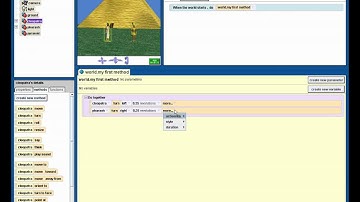 Alice 2.2-My Short Design Of An Egyptian Animation Pt.1