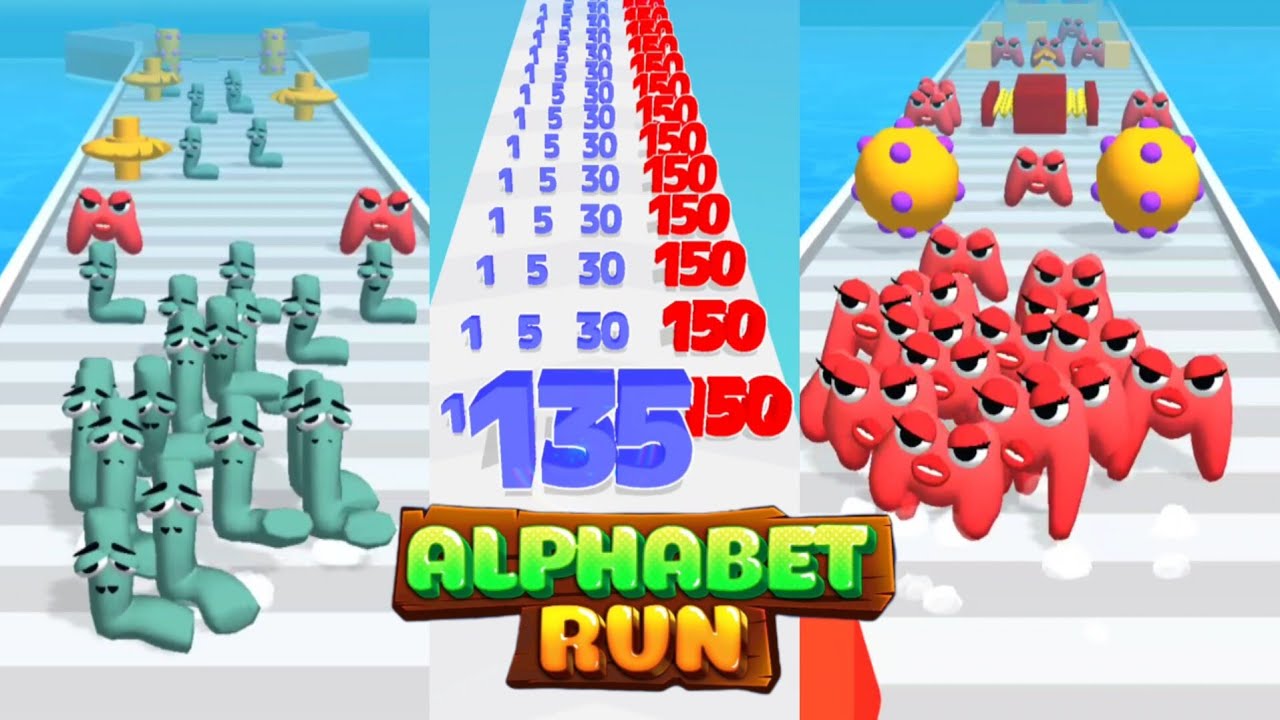 Alphabet lore L & M UNLEASHED in MAX LEVEL 3D fight with Number Lore! 💥