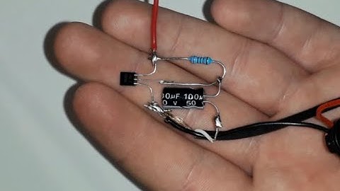 How To Make An Audio Simple Circuit Using S9014 | Amplifier Using Transistor