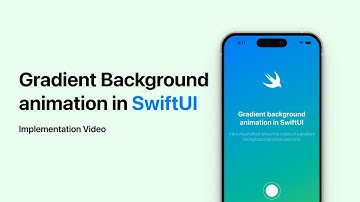 Gradient Background Animation in SwiftUI | Implementation Video | SwiftUI
