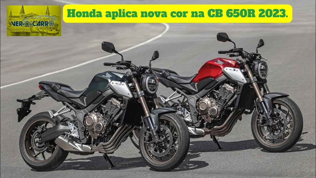 DUAS RODAS | Honda lança a CB 650R 2023 com nova cor. - YouTube