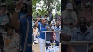 Demonstrators march in honor of John Lewis for 'Good Trouble Day'