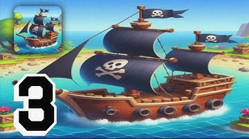 Pirate Raid - Caribbean Battle - Gameplay Walkthrough Part 3 (iOS, Android)
