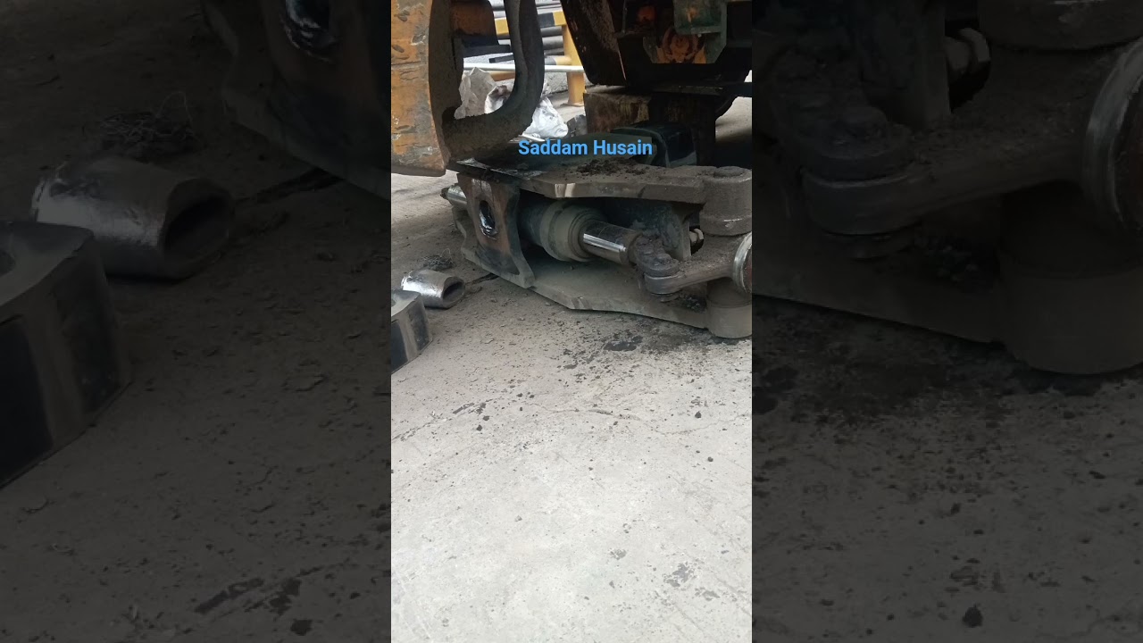 Forklift Rear Axle Damag 