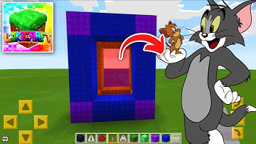 How to Make PORTAL to TOM & JERRY in LOKICRAFT