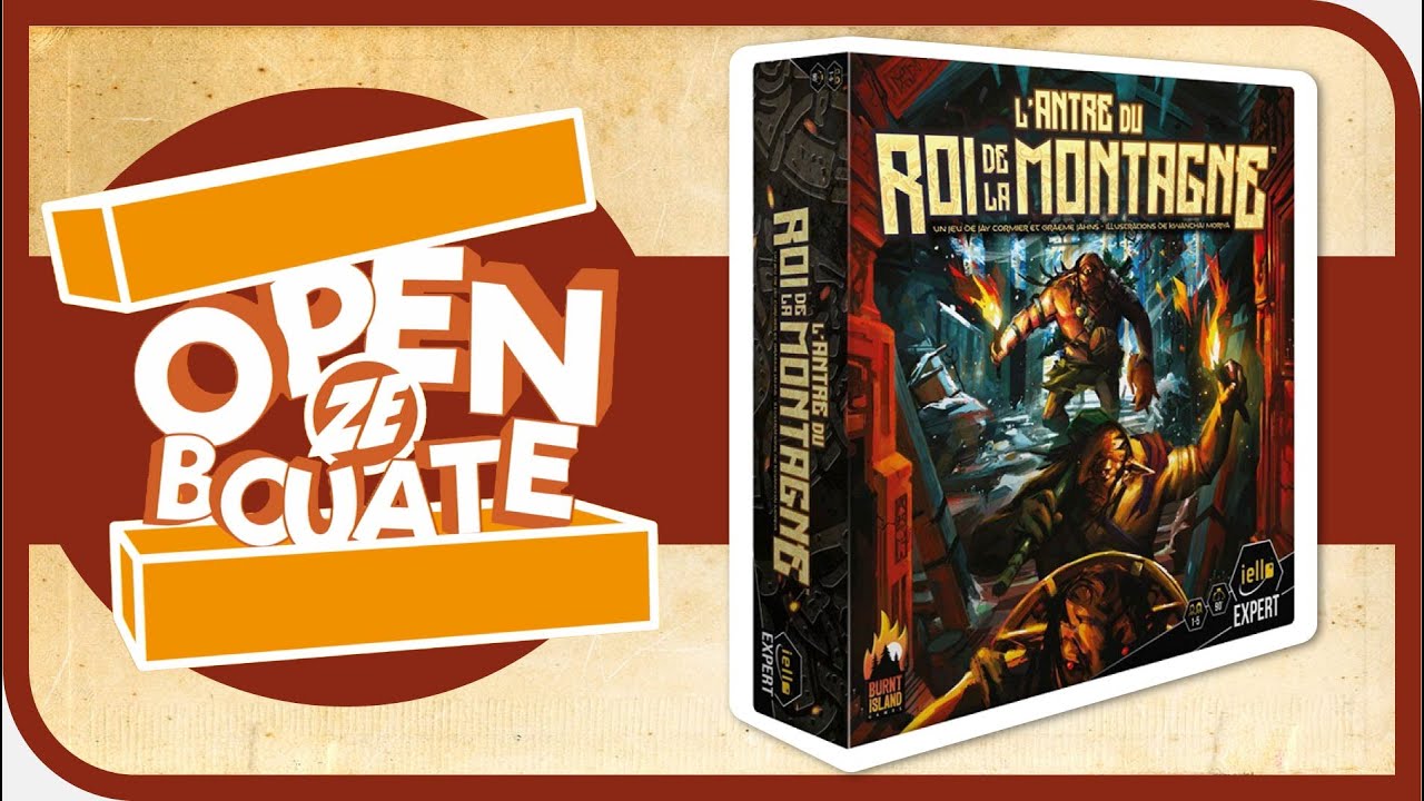 L'Antre du Roi de la Montagne - Unboxing