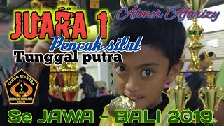 Terbaik 1 pencak silat se Jawa-Bali tunggal putra