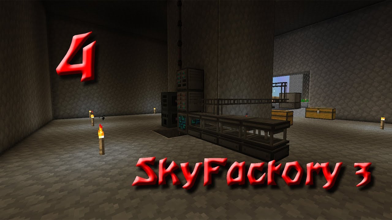 Sky Factory #4 - Refined Storage - On Automatise - YouTube