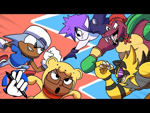 TRYING TO BEAT THE UNDEFEATABLE TEAM (Smash Ultimate Team Battles)