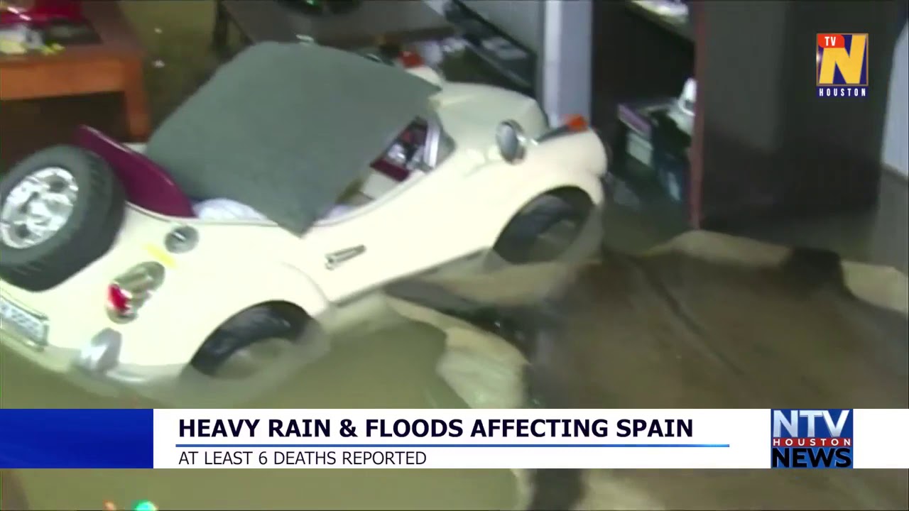 HEAVY RAIN & FLOODS AFFECTING SPAIN
