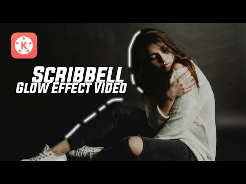 tutorial scribble effect kinemaster editing video scribble glow